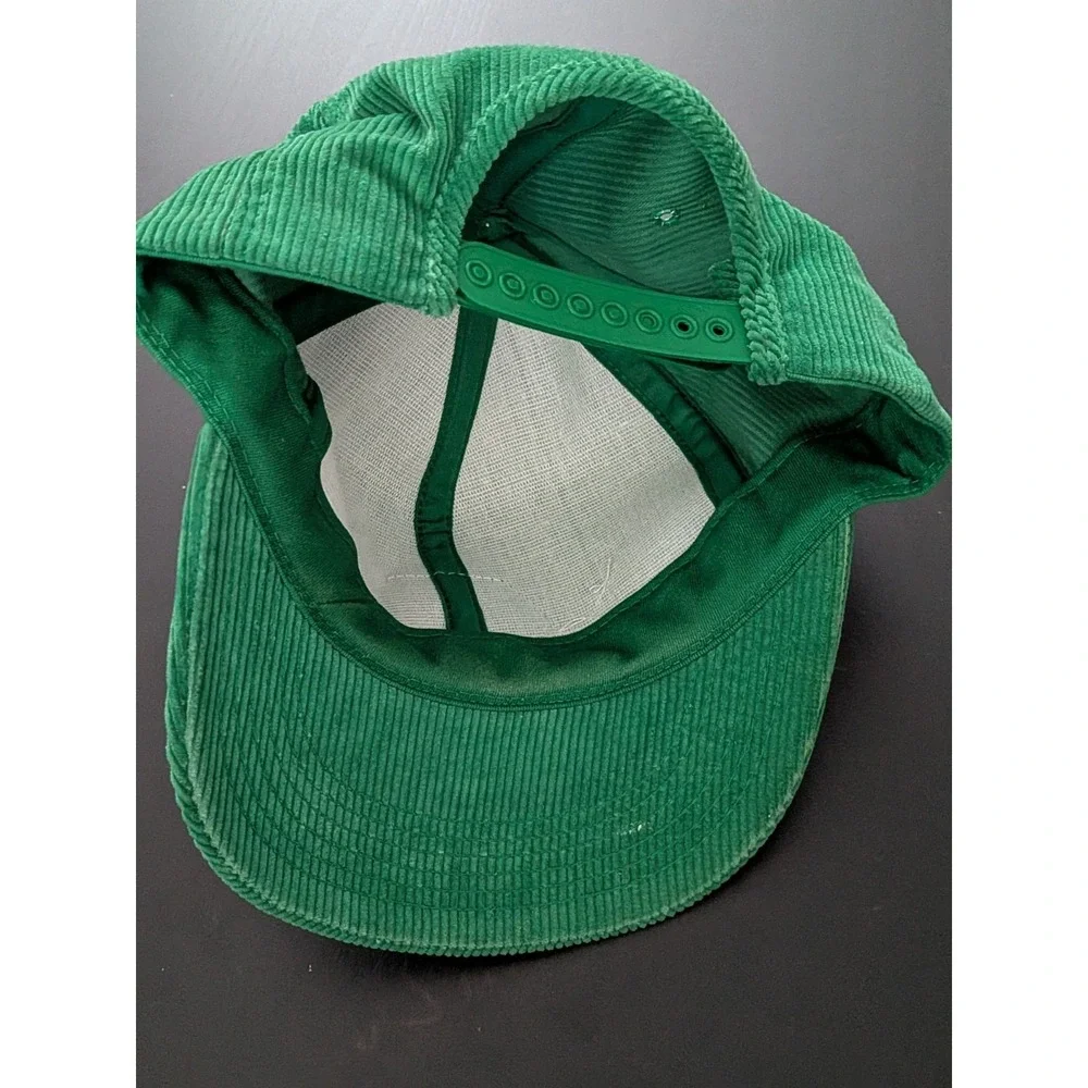 Vtg Pioneer Seeds Agriculture Corduroy Trucker Snapback Hat‎ K-Products USA Iowa